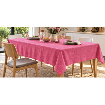 Uni Pink – Tischdecke nach Maß